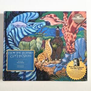 Vintage Rabbit Ears How the Leopard Got His Spots Book & Cassette FACTORY SEALED